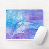 Tapis De Souris Dauphins dans le bleu (Avec souris)