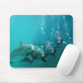 Tapis De Souris Dauphins sous-marins (Avec souris)