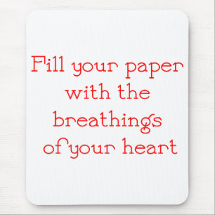 Tapis de souris d'auteur