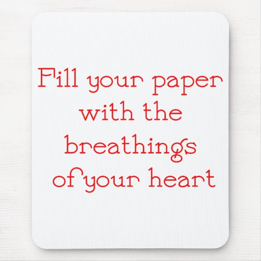 Tapis de souris d'auteur (Devant)