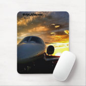 tapis de souris d'aviation (Avec souris)