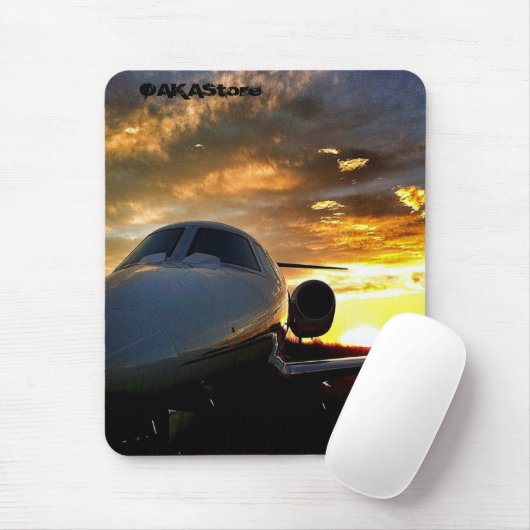 tapis de souris d'aviation (Avec souris)