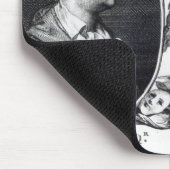 Tapis De Souris David Garrick et Shakespeare (Coin)