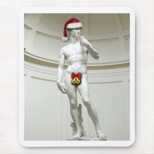 Tapis De Souris David Père Noël (Devant)