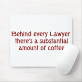 Tapis de souris d'avocat (Avec souris)