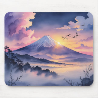 Tapis De Souris Dawn of Hope at Mount Fuji 