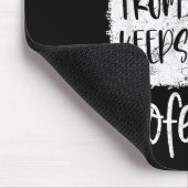 Tapis De Souris Day Drinking From A Mug, Sarcastic Funny Quotes (Coin)