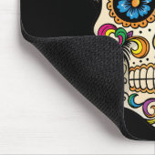 Tapis De Souris Day of the Dead Sugar Skull with Cross (Coin)