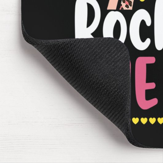 Tapis De Souris Day Rock The Test Teacher Test Day Rainbow Leop (Coin)