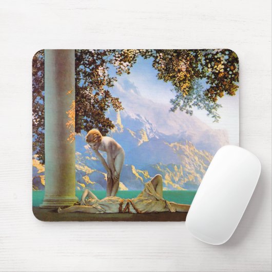 Tapis De Souris Daybreak - par Maxfield Parrish (Avec souris)
