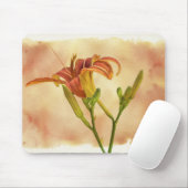 Tapis De Souris Daylilies - Hemerocallis (Avec souris)