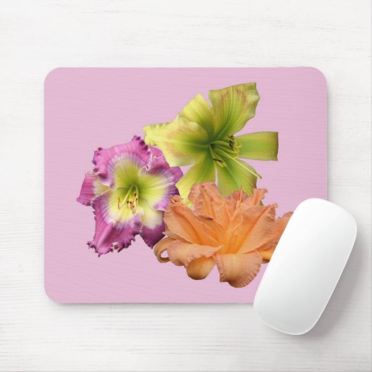 Tapis De Souris Daylily Mousepad (Avec souris)