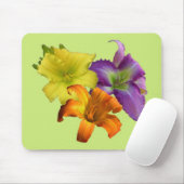 Tapis De Souris Daylily Mousepad (Avec souris)