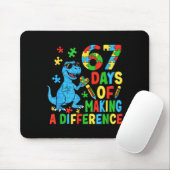 Tapis De Souris Days Of Making A Difference Dinosaur Autism Teache (Avec souris)