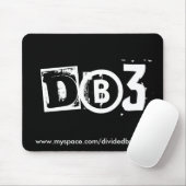 Tapis De Souris dB3 souris - W sur b (Avec souris)