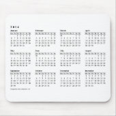 tapis de souris de 2014 calendriers (Devant)