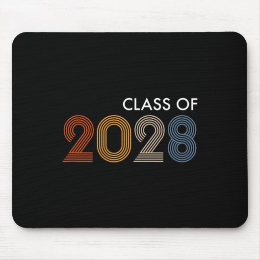 Tapis De Souris De 2028 Collège Université Lycée Future Grad (Devant)