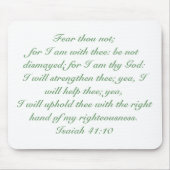 Tapis de souris de 41:10 d'Isaïe (Devant)