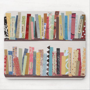 Tapis de souris de balade de bibliothèque