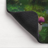 Tapis de souris de base rêveur vert (Coin)