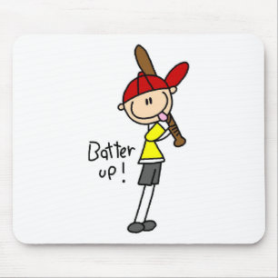 Tapis de souris de baseball Batter Up