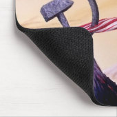 Tapis de souris "de bataille de libertés" (Coin)