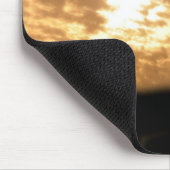 Tapis De Souris De beaux croix et coucher du soleil "il est" (Coin)