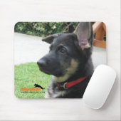 Tapis de souris de berger allemand (Avec souris)