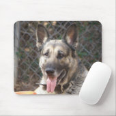 Tapis de souris de berger allemand (Avec souris)