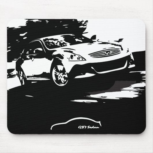 Tapis de souris de berline d'Infiniti G37 (Devant)