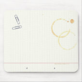 Tapis de souris de bloc-notes (Devant)
