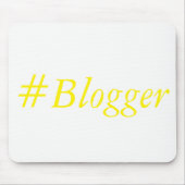 Tapis de souris de #Blogger (Devant)