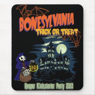 Tapis de souris de Bonesylvania
