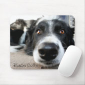 Tapis de souris de border collie (Avec souris)