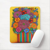 Tapis de souris de bouquet de célébration (Avec souris)