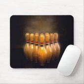 Tapis de souris de bowling (Avec souris)