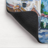 Tapis de souris de bureau Impressionniste Townscap (Coin)