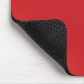 Tapis de souris de bureau rouge durable pour burea (Coin)