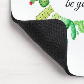 Tapis de souris de cactus d'aquarelle (Coin)