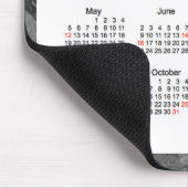 Tapis de souris de calendrier de vacances de l'art (Coin)