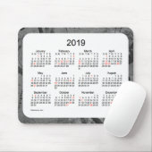 Tapis de souris de calendrier de vacances de l'art (Avec souris)