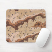 Tapis de souris de Camo de puce de chocolat (Avec souris)