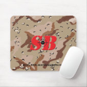 Tapis de souris de Camo de SB (Avec souris)