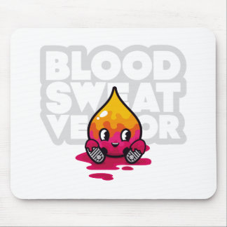 Tapis de souris de caractère de baisse de BSV