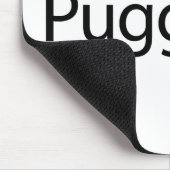 Tapis de souris de carlin - obtenez chanceux (Coin)