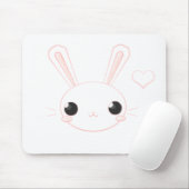 Tapis de souris de Chan de lapin de gaffe (Avec souris)