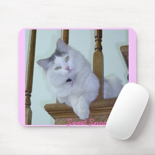 Tapis de souris de chat de Kitty (Avec souris)
