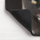 Tapis de souris de chat noir (Coin)