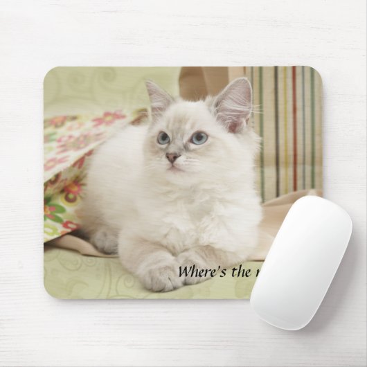 tapis de souris de chaton (Avec souris)