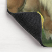 Tapis de souris de chevaux de trait de palomino (Coin)
